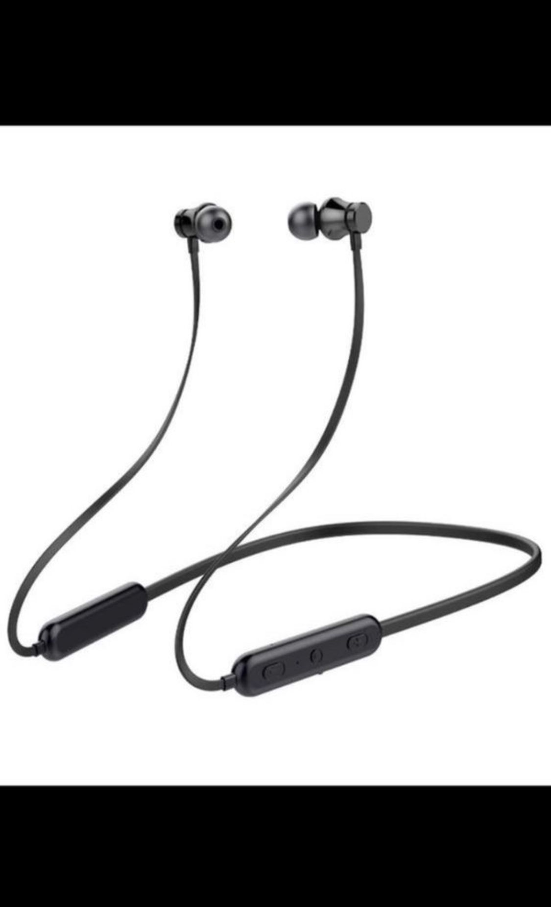 Brand new wireless Bluetooth Headphones, 20Hrs Playtime,Sport / Gym Running, w/mic, Compatible with iPhone and Android (Black)