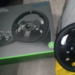 Logitech G920 Steering Wheel And Pedals $120