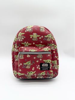 Loungefly Grogu Baby Yoda Mini Backpack NWT