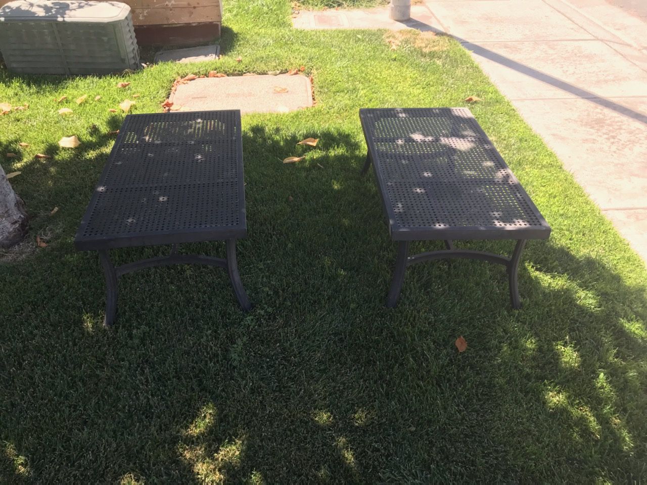2 Metal Benches / Center Tables