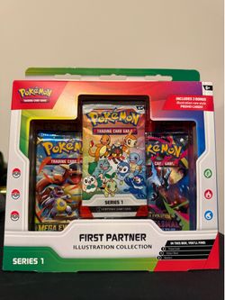 Pokemon First Partner Illustration Collection Series 1