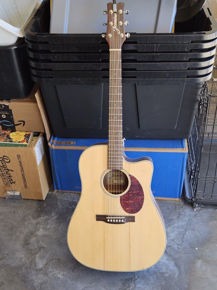 Jasmine Acoustic/Electric Guitar