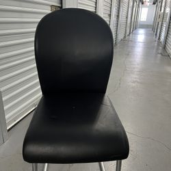 Black Leather Chairs 