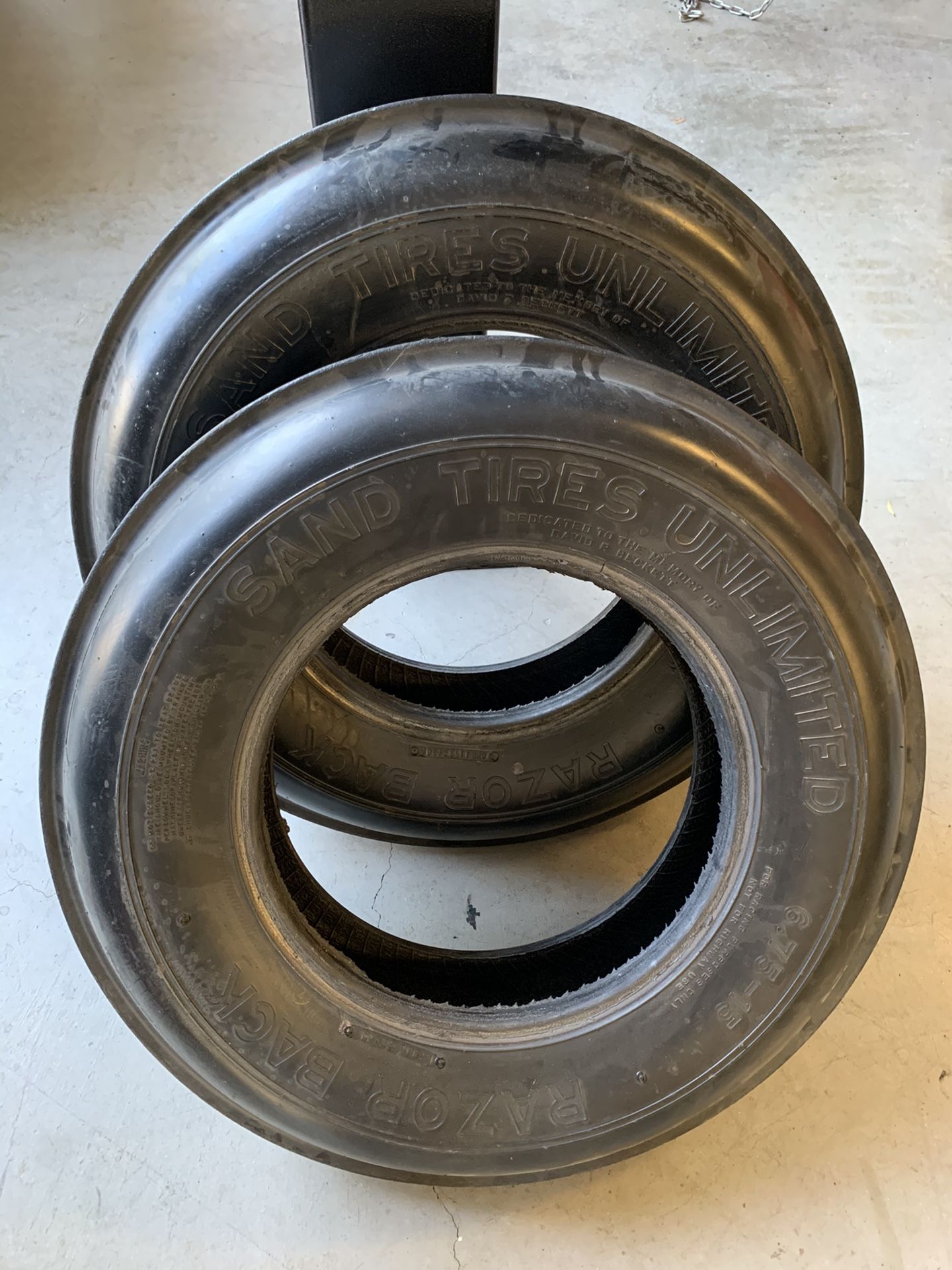 Sand Tires Unlimited 6.75x15 Razor Back