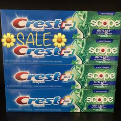 🛍CREST COMPLETE TOOTHPASTE “BIG SIZE” (PACK OF 4)