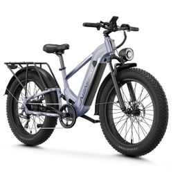 Aipas M2 1800W Electric Bike 26"Fat Tire Mountain 48V e bike 17.5Ah ebike adult