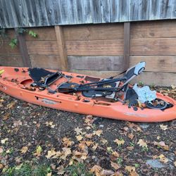 Hobie mirage outfitter fish kayak