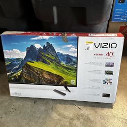 Vizio 40 Inch 4k  HDR Smart TV