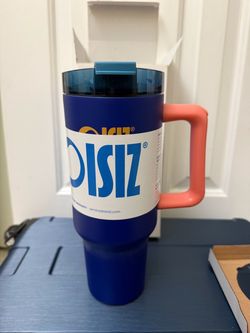 Oisiz Stainless Steel Insulated Tumbler Travel Cup With Handle Lid Straw New