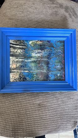 New Acrylic cell Framed Painting 