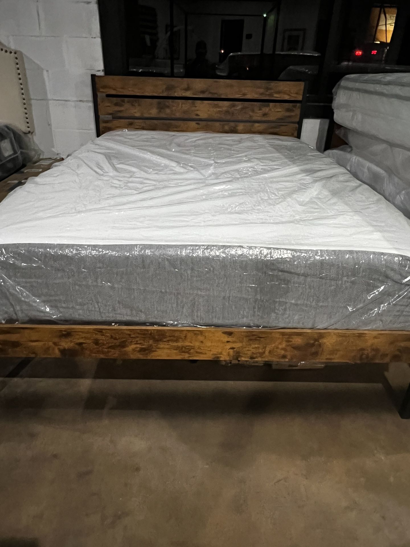 Best Deal In Town For A New Queen 12”in Memory Mattress. Financing Available No Credit Check