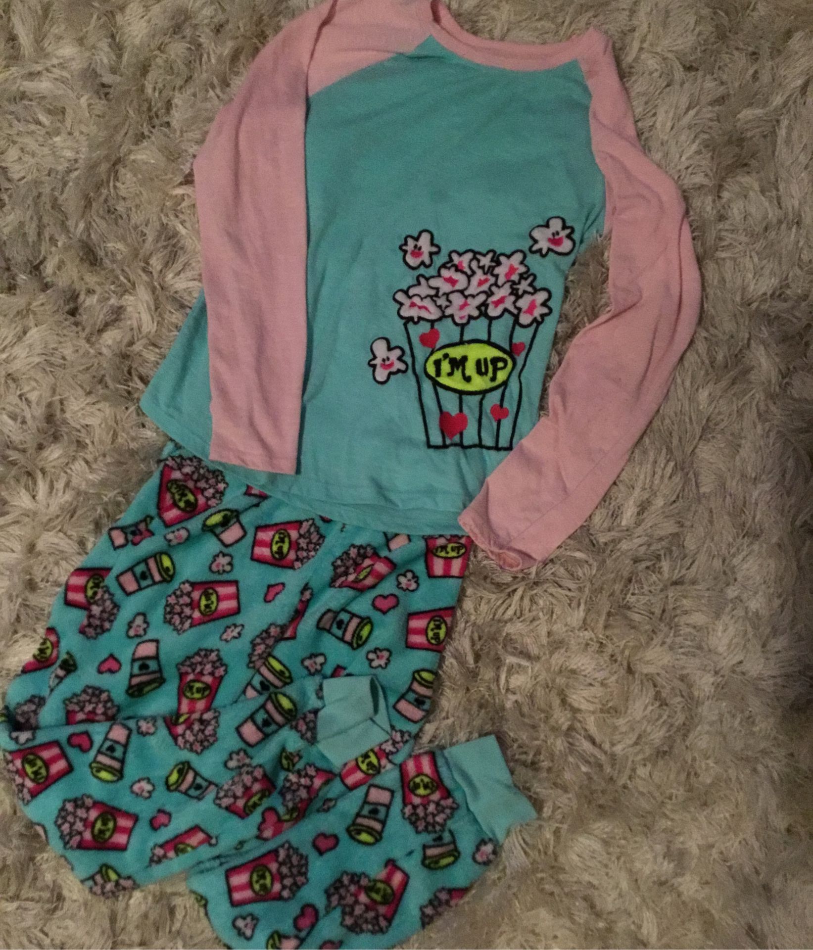 Girls pajamas wonder nation size 10/12