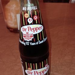 VINTAGE BOTTLE OF DR PEPPER $39 WOW