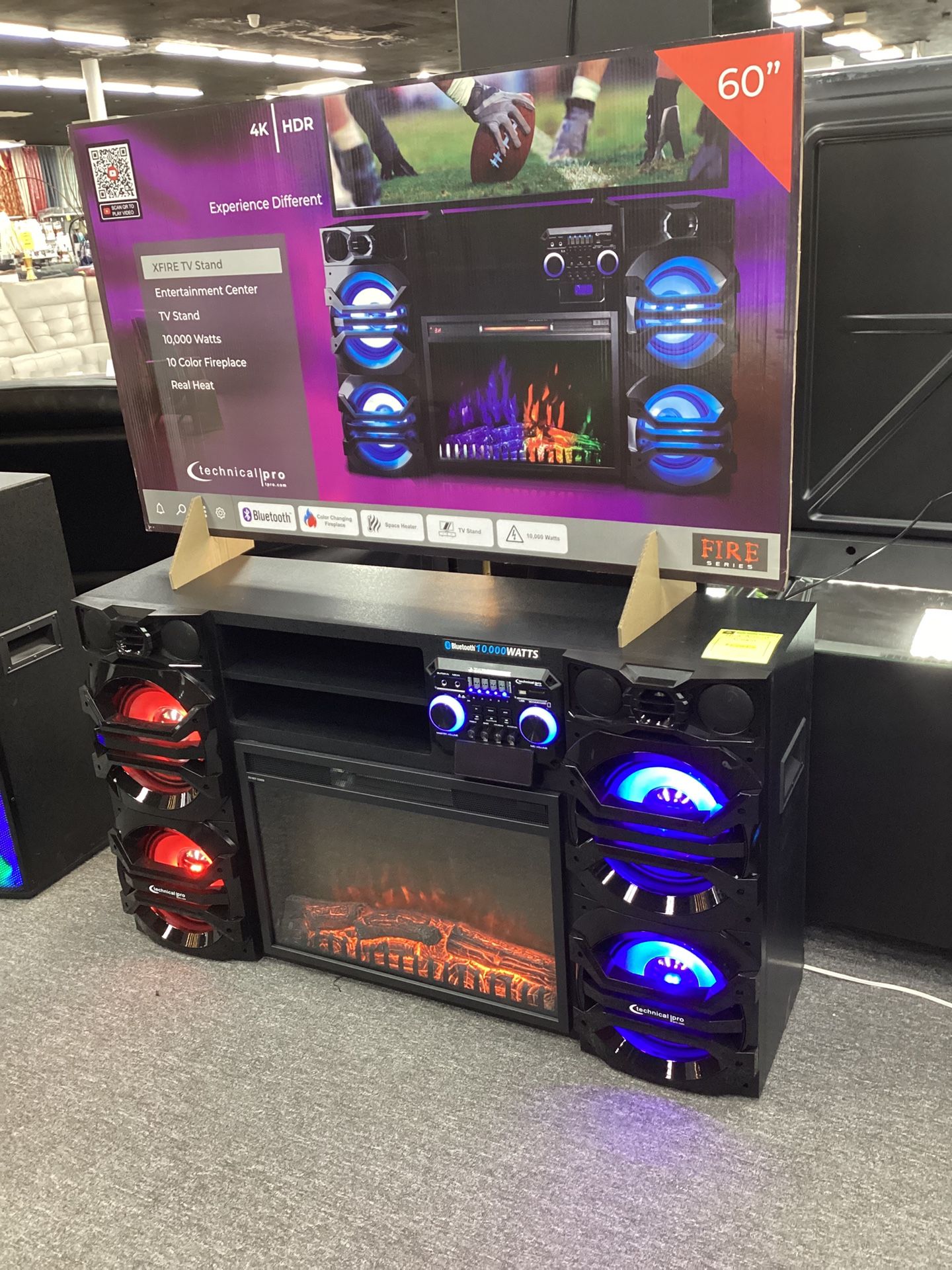 Livingroom Tv Stand With Speaker Integrated $1,299