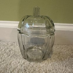 Small Glass Pumpkin 