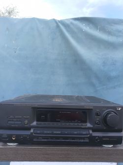 Technics Stereo Receiver VCR/Cd Player