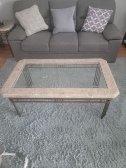 Beige table set