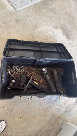 Mult hitch’s, recovery chain, bin