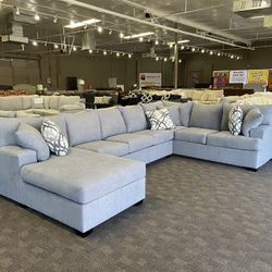 New Grey Sectional Sofa 