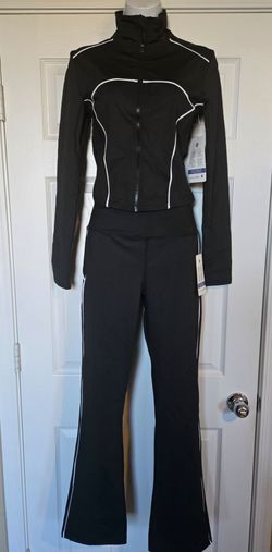 Sport jacket and pants womens black