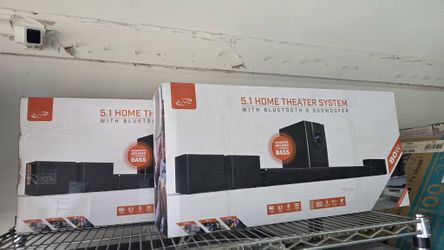 iLive 5.1 Home Theater System with Bluetooth & Subwoofer - New