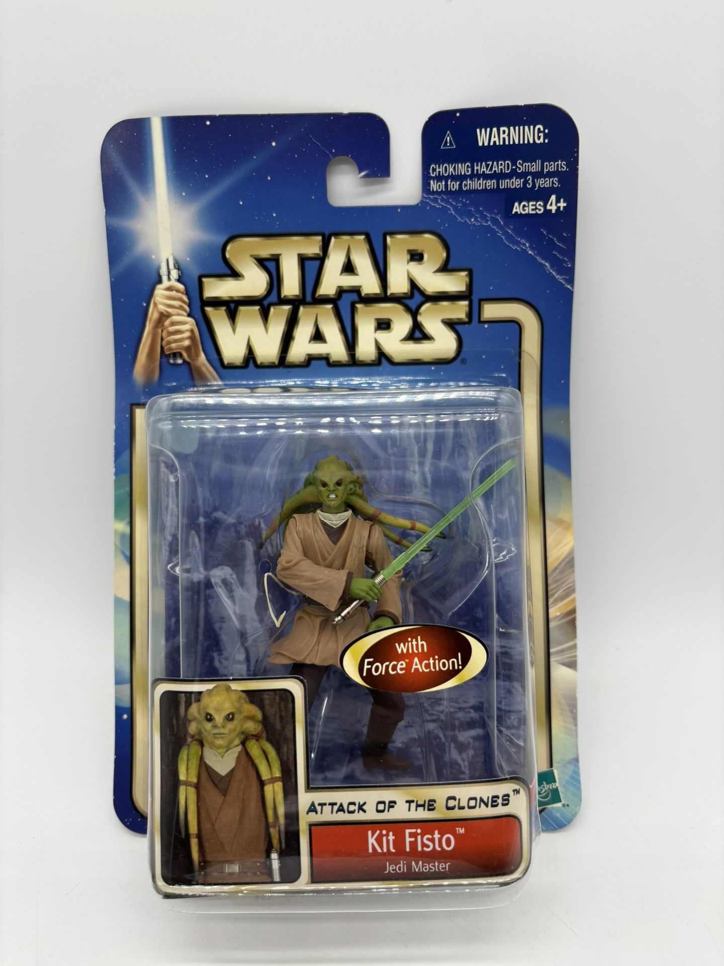 Star Wars Saga - AOTC - Figure 02-05: Kit Fisto (Jedi Master) (2002)