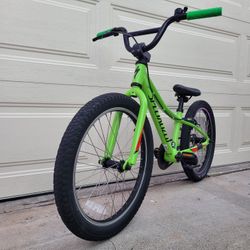 SPECIALIZED RIPROCK kids mountain bike. 20" tires. 10" ALUMINUM  frame. Single-speed w/ coaster brake. Everything works.