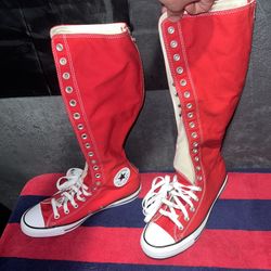 Converse Chuck Taylor All Star XX High 'Red’ Shoes Size 8 Men’s Or Size 10 Women