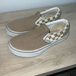 Kids Classic Checkerboard Slip On Shoe 