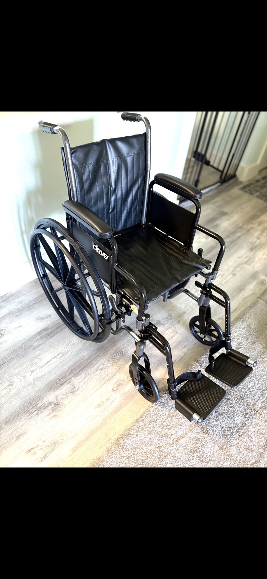 brand New Drive 16” WheelChair With Removable Leg Rest And Arm Rest