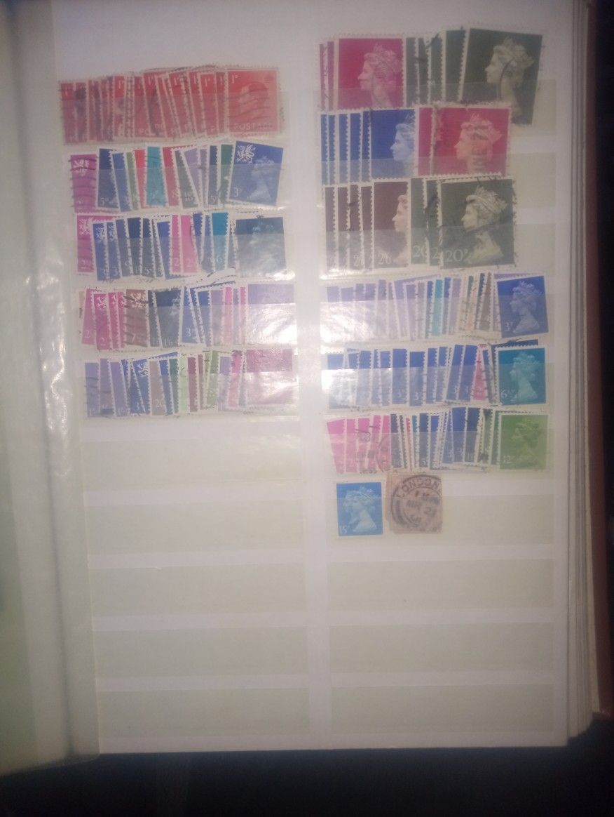 Part 3 Europe Stamps In Stockbook