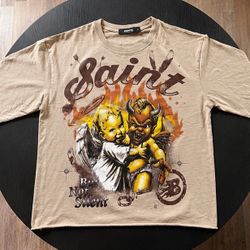Papercut Graphic T-Shirt (Size S)