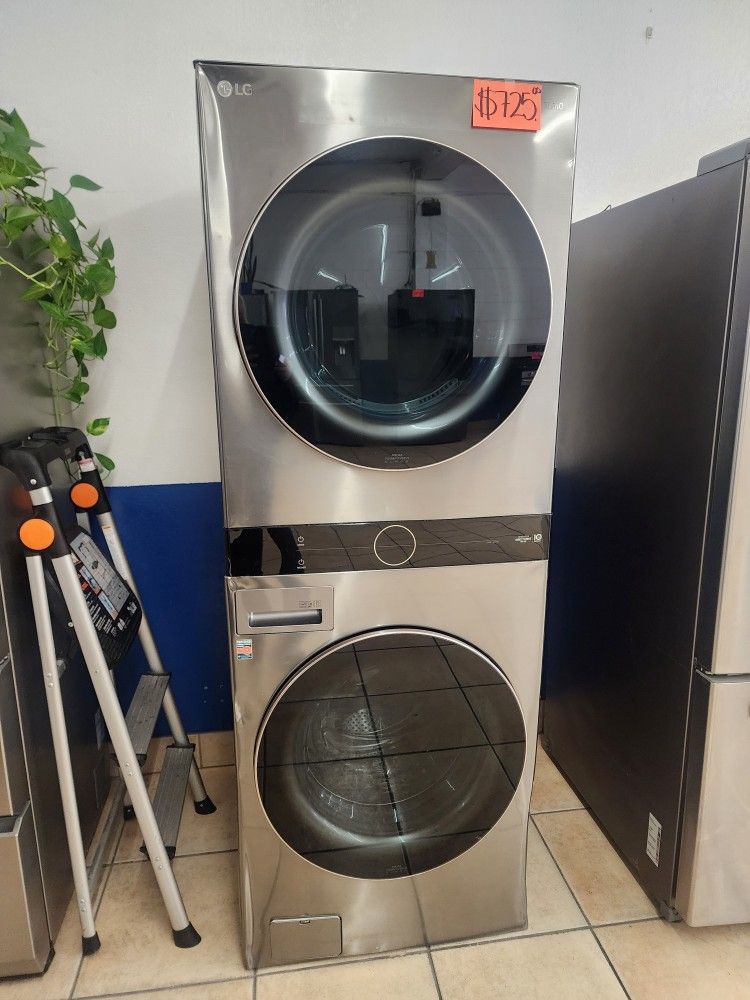 L.G. Stackable Washer And Dryer