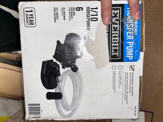 Transfer pump (open box)