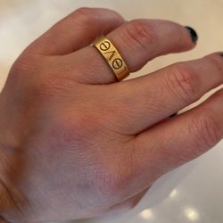Gold Cartier Love Ring 