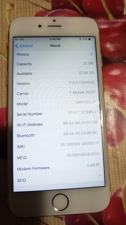 UNLOCKED IPHONE 6S 32GB
