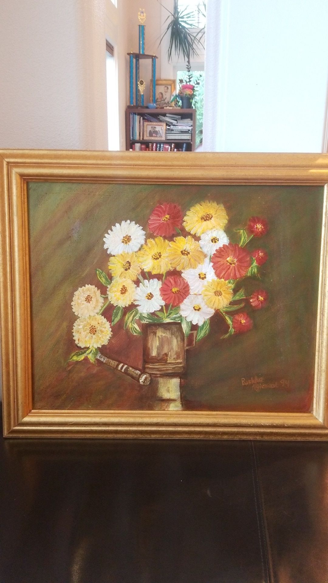 this is original painting hand made oil on canvas