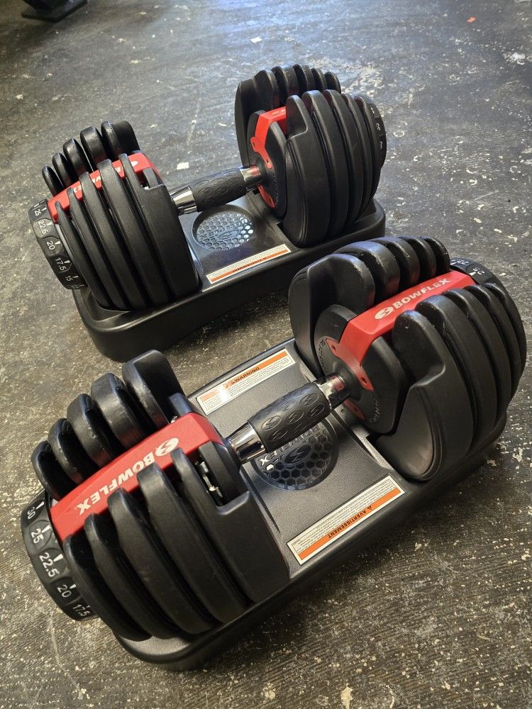 Adjustable Bowflex Dumbbells For Sale!!