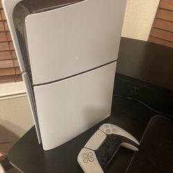 PS5 Slim Digital Edition W/ Controller & Original Cable, Great Condition