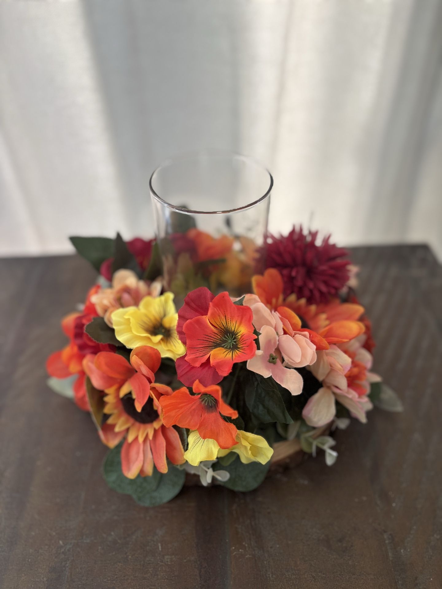 Like New Handmade Floral Centerpiece