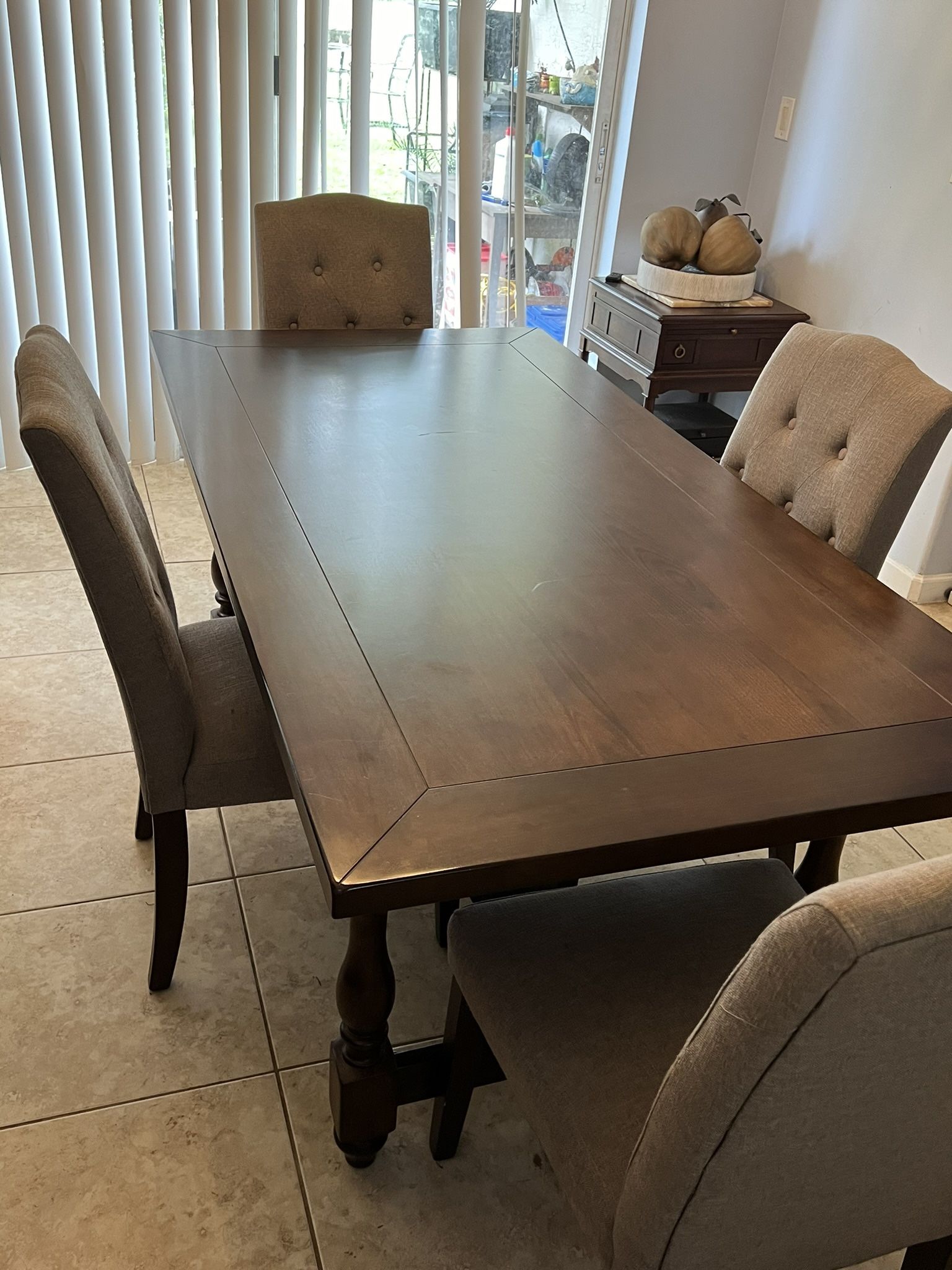 Dining Table and Chairs