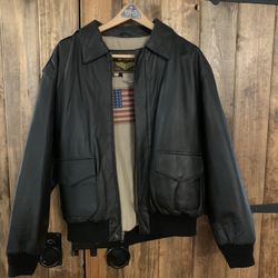 Men’s Leather Air Force Jacket