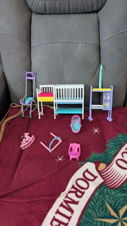 Barbie skipper babysitter nursery lot