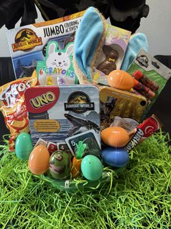 Jurassic Park Easter Basket