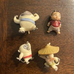 Lot Of 4 Micro Mini Figures Disney Raya And The Lost Dragon 
