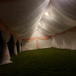 Tent drapes