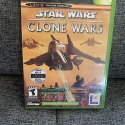 Star Wars The Clone Wars XBox Game