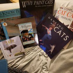 Lot Of Cat Books (7)