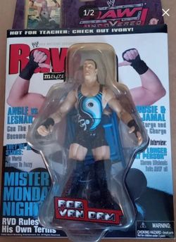 rob van dam jakks figure ecw wwe brand new