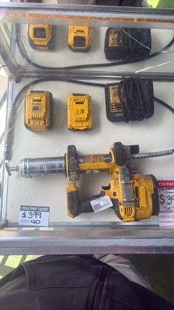 Dewalt 20vMax  cordless grease gun